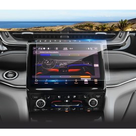 Coleya 2021-2025 Grand Cherokee L Screen Protector, Uconnect® 5 10.1Inch Grand Cherokee L (Limited/Overland/Summit/Summit Reserve), 9H Tempered Glass 2023 2024 2025 Grand Cherokee L Accessories 10.1"