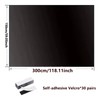 95-98% Blackout Self-Adhesive Window Curtain Cloth Shade