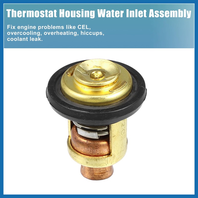 A ABSOPRO Boat Thermostat Replacement 6E5-12411-00 for Yamaha Outboard Motor
