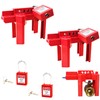 Young Dance Ball Valve Lockout,Adjustable Ball Valve Lockout Device,for 1/2"-2-1/2"