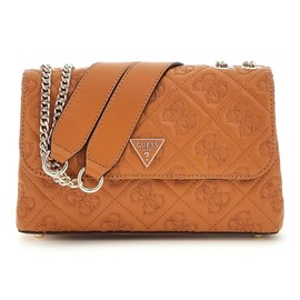 GUESS Adelasia Convertible Xbody Flap Bag Caramel