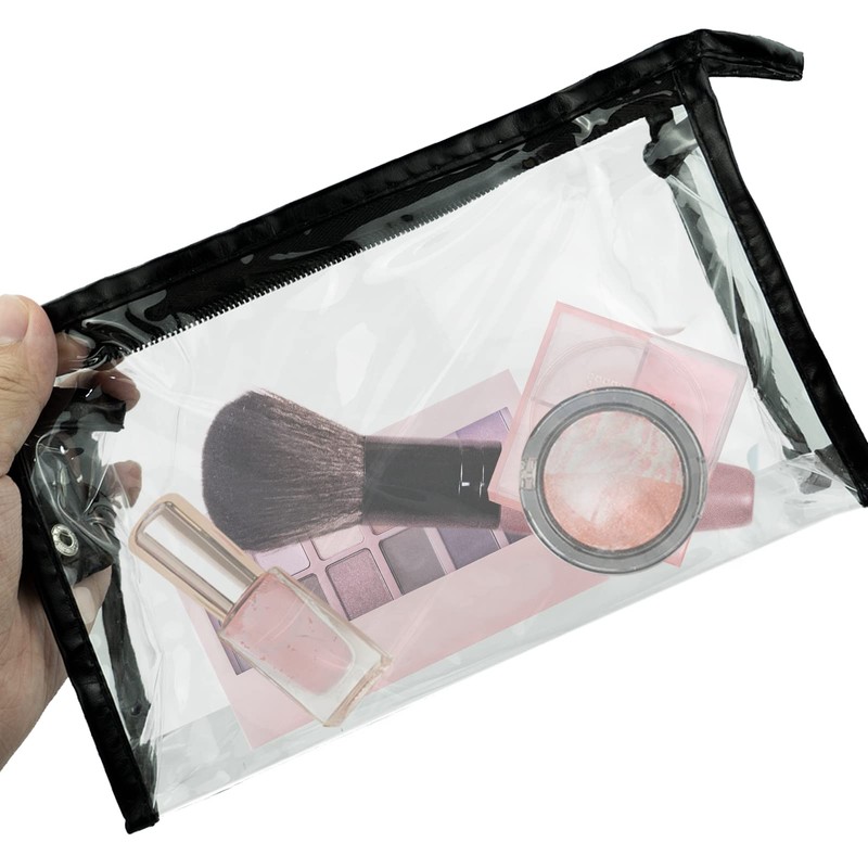 Clear Makeup Bag, Clear Toiletry Bag, Clear Cosmetic Bag,Large Capacity,
