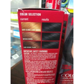 Revlon 3 Pack, Colorsilk Beautiful Color Permanent Hair Color, 011 Soft Black