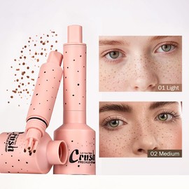 Freckle Pen, Freckle Stamp, Waterproof, Smudge-proof, Transfer-proof,Easy Natural Sun-Kissed Look (LIGHT)