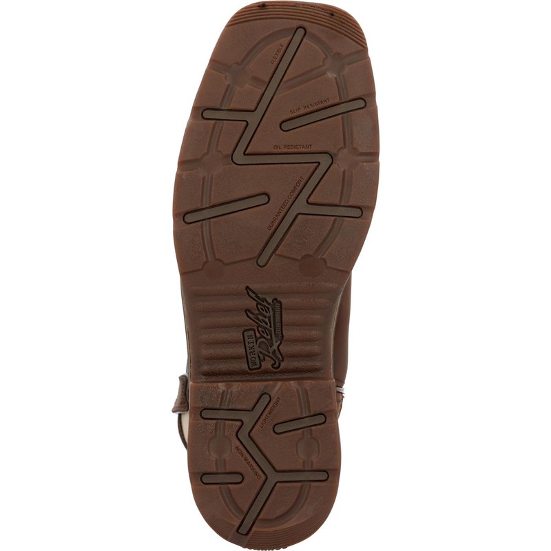 Durango Men's DB021 Western Boot, Dark Brown and Texas Flag,