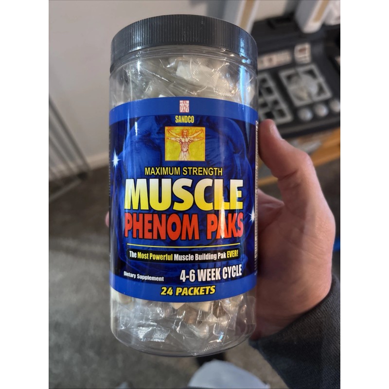 Sandco Maximum strength Muscle Phenom packs 4-6 Week cycle 02/2026