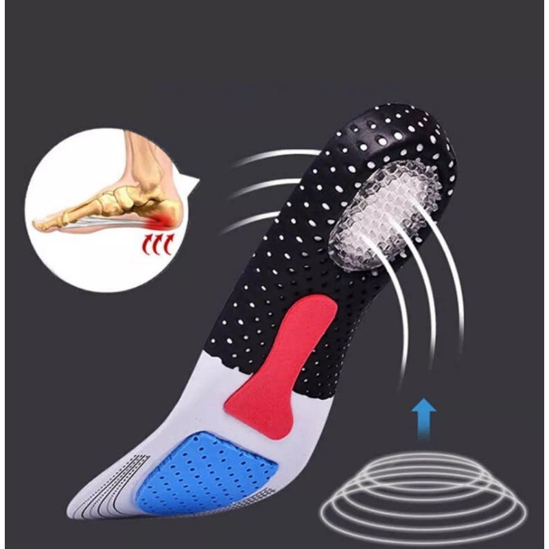 Clicmania 1 Par Plantillas Ortopedica Gel Descanso Ajustable Deporte