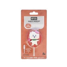 Solomon Shoji BT21 Cable Mascot Ver.2 JELLY CANDY (RJ) CABLE MASCOT BT21-MKM-A-RJ Cable Bite