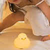 Night Light Cute Cartoon Appearance Silicone Night Lamp with Data