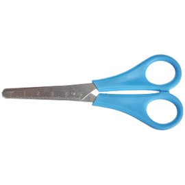Westcott E-21592 00 Kids Scissor witch cm-scale, blunt tip, 5"/13 cm, Assorted color