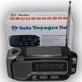 Kaito KA350 Voyager Trek Solar Crank Radio Emergency Weather NOAA Shortwave
