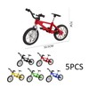 HDGSAFD 5 Pieces Bicycle Model, Mini Bicycle, Creative Simulation Model,