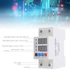 Over Under Voltage Protective Device DIN Rail Adjustable Dual Display