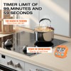 WDKXCN Magnetic Kitchen Timer, Pack of 6 Stopwatch Digital, 6
