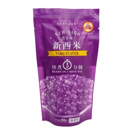 New Sago (Large Taro Boba) - 8.8oz (Pack of 1)