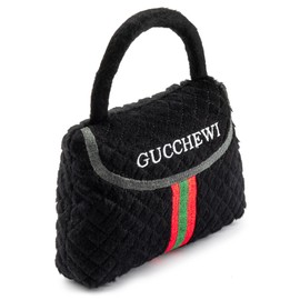 Dog Diggin Designs Runway Pup Collection | Unique Squeaky Parody Plush Dog Toys – Haute Couture Purses & Handbags