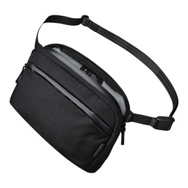 ALPAKA Bolsa Bandolera para Hombre con Cremallera YKK, Plegable, Ligera, Funda para Tablet, Llavero MOD, Correa de Hombro Ajustable y Desmontable, Tejido Resistente a La Intemperie