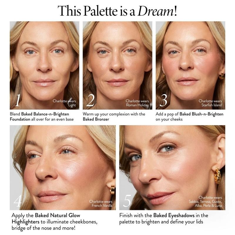 Baked Starter Kit - Tuscan Dreams includes Baked Multicolor Eyeshadow