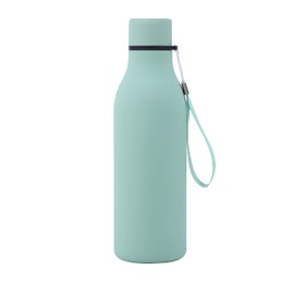 IUKUS 17oz Sport Water Bottle, Stainless Steel Insulated Water Bottles【Keeps Drink Cold & Hot】 BPA Free Double Wall Metal Water Bottle (17oz/500ml, Green)