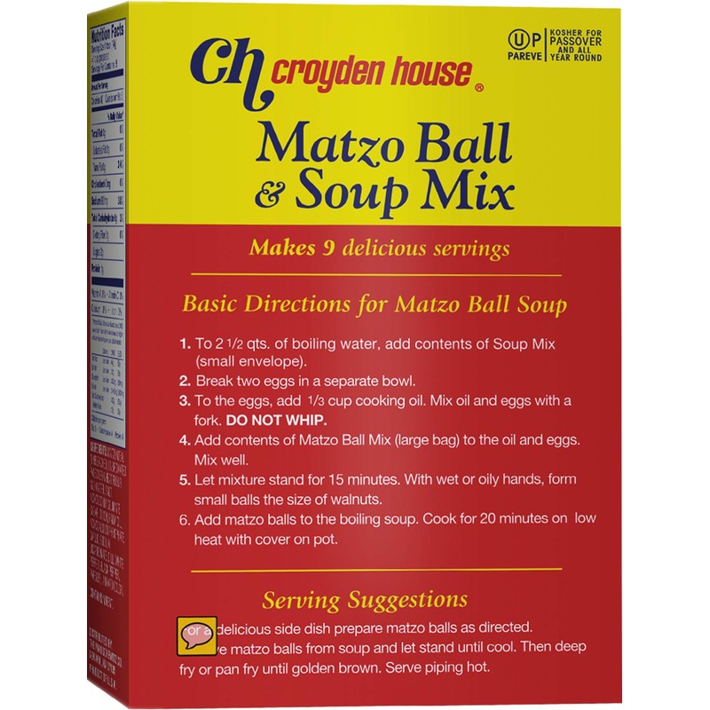 Croyden House Mix Soup Matzo Ball (Pack of 4)