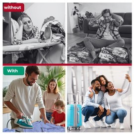 Premium Ironing Mat Heat Resistant Silicone Iron Rest Non Slip Magnetic Portable Ironing Pad Table Top Countertop Quilted Insulating Pad Travel Quilting Cover Scorch Mesh Blanket Over The Door