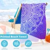 Beach Towel, Extra Large Microfibre Towel for Adult 180x80cm, Sand