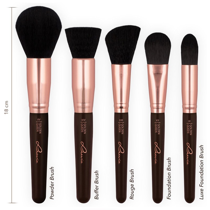 Luvia Cosmetics Tube Brush Set