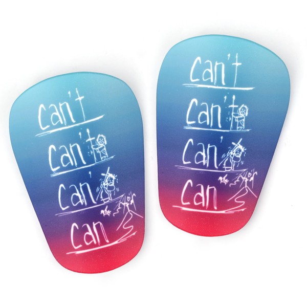 2pcs Mini Soccer Shin Guards, 3.15x1.97 Inch Letter Style Extra