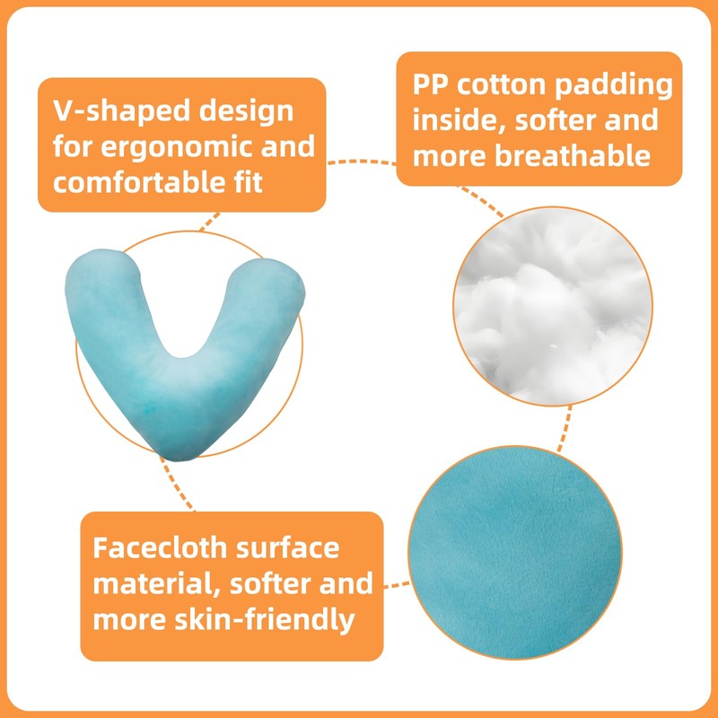 2 PCS Underarm Pillows for Sweat Absorption & Ventilation -