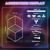 Alolight Hexagon LED Garage Lights RGB, 14 Pack, Music Sync,