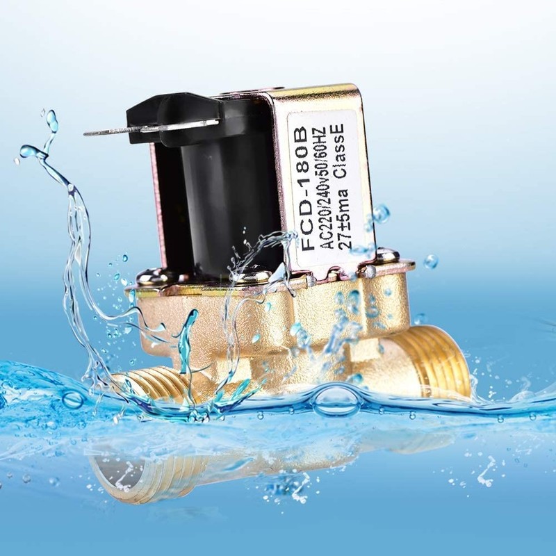 1/2 Inch DC 24 V Normally Closed Magnetic Solenoid Valve