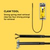 General Tools 70396 Lighted Steel Claw Mechanical Pick-Up Tool, 24-Inch