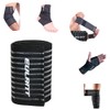 EULANT Elastic Bandage Compression Wrap 90 cm, Elastic Bandage/Elbow Bandage/Elastic