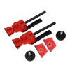 2Pcs Bench Dog Clamps Woodworking Workbench Dog Hole Edge Adjustable