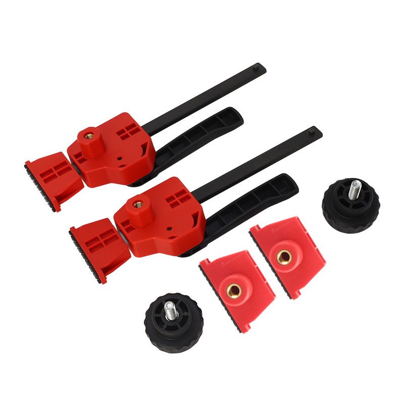 2Pcs Bench Dog Clamps Woodworking Workbench Dog Hole Edge Adjustable