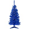 Pre-Lit Medium Artificial Pine Christmas Tree - 4' - Royal