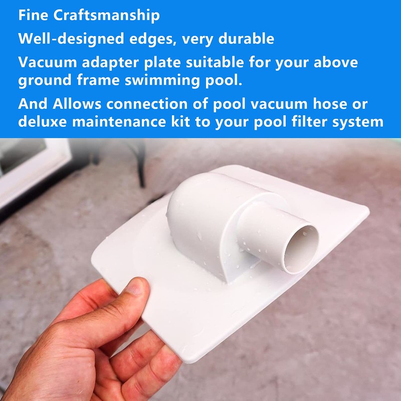SFX Pool Vacuum Plate Adapter - for Summer Waves Polygroup