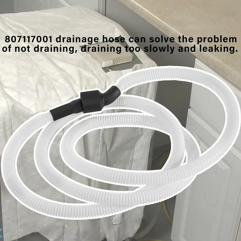 for Electrolux Frigidaire Drain Hose 807117001 for Electrolux Frigidaire Dishwasher