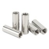 Tissting Pack of 5 Long Rod Nuts M12 x 1.75