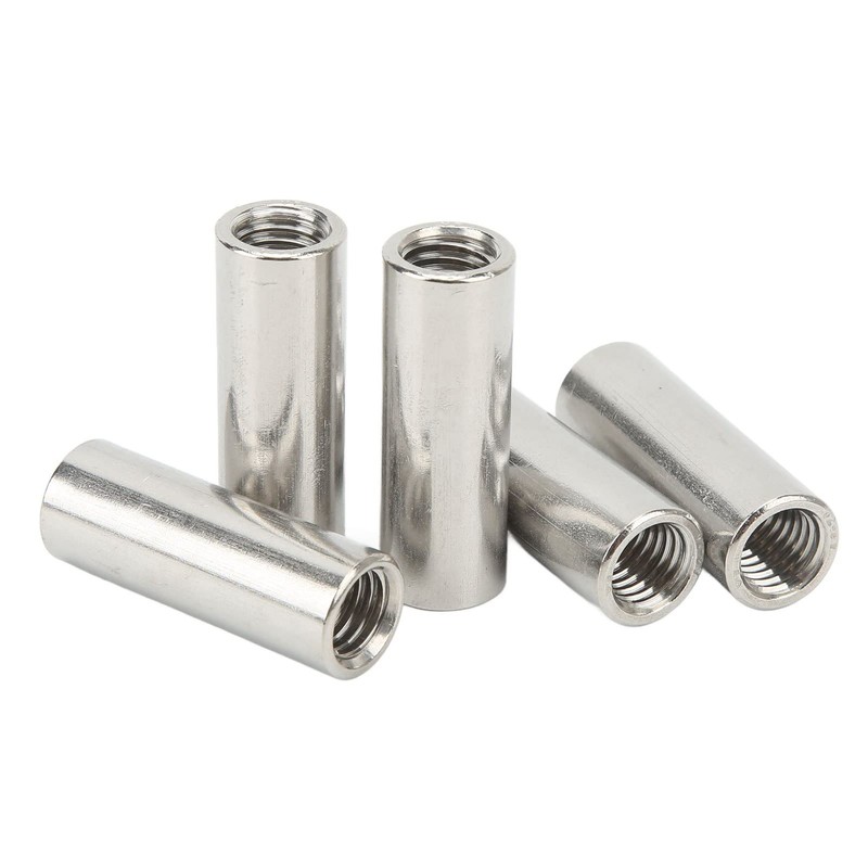 Tissting Pack of 5 Long Rod Nuts M12 x 1.75