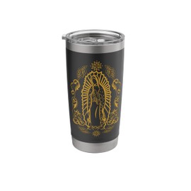Virgen Santa María de Guadalupe Morenita del Tepeyac Stainless Steel Insulated Tumbler