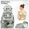 Vacuum Travel Backpack - Save 30% Space with Compression, Carry-On