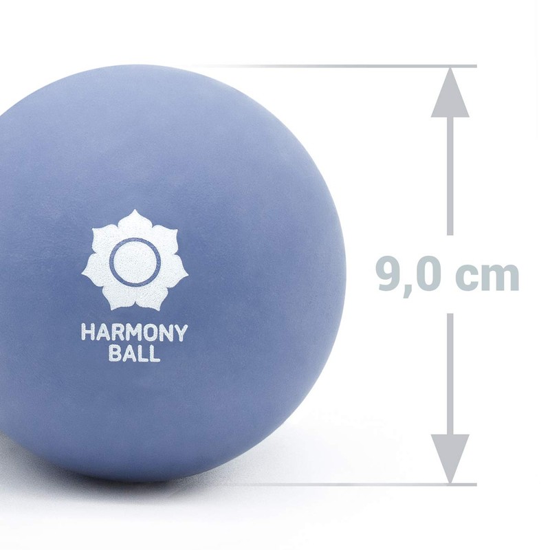 Massage Balls in Net Set of 2 Natural Rubber –