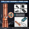 Flashlights High Lumens Rechargeable, 100000 Lumens Super Bright LED Powerful