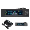 Computer 3‑Fan Speed Controller CPU/HDD/SYS Temperature Control LCD Front Panel