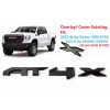 Auto Front Grill Gloss Black AT4X OVERLAY Emblem 2023+ GMC