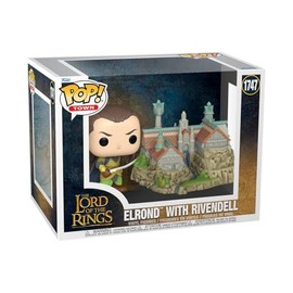 Funko Pop! Town:The Lord of The Rings - Elrond with Rivendell