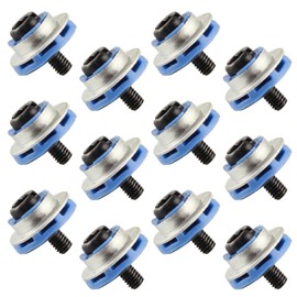 Pack of 12 Hard Drive Mounting Screws Compatible with HP 2.5 Inch HDD 6000 6005 Pro 8000 8100 EliteDesk ProDesk G1 G2, Server Device Screws, SSD Screws, Shock Absorbing