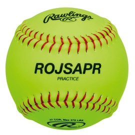 Rawlings ROJSAPR Baseball Softball Leather Ball No. 3 Practice Ball