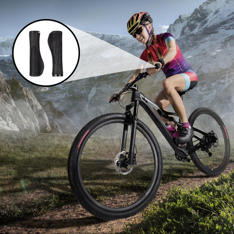 Handlebar Grips Bicycle, Ergonomic Bicycle Grips, Handlebar Grips for MTB